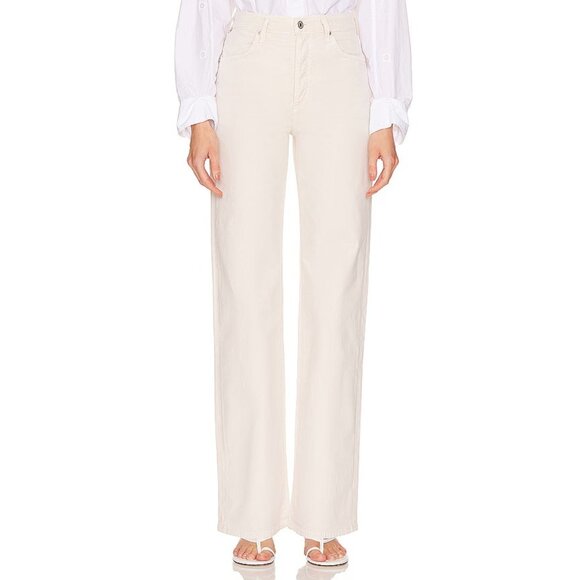 Citizens of Humanity Annina Wide Leg Jeans Almondette - Picture 1 of 5